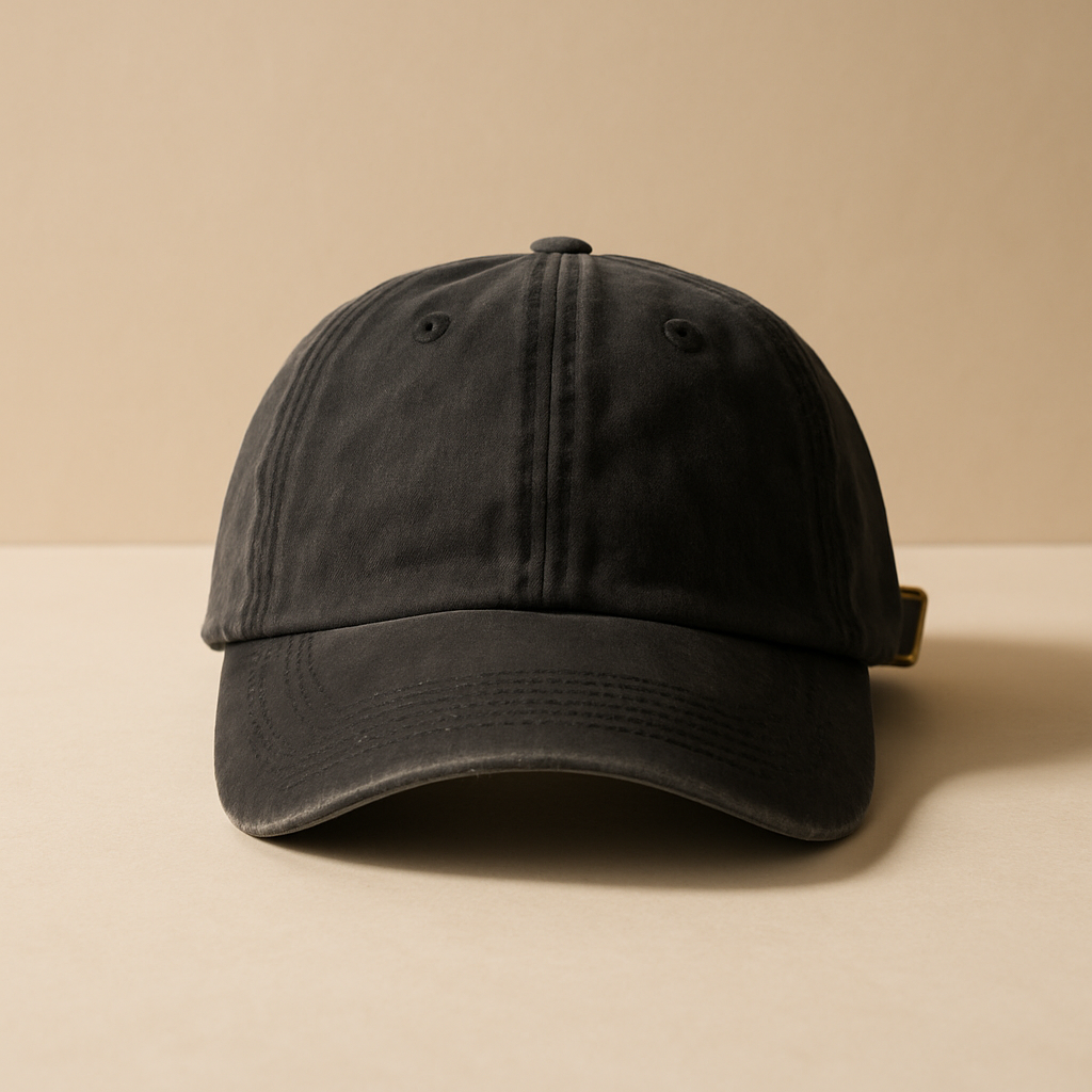 Vintage Dad Hat — Washed Black