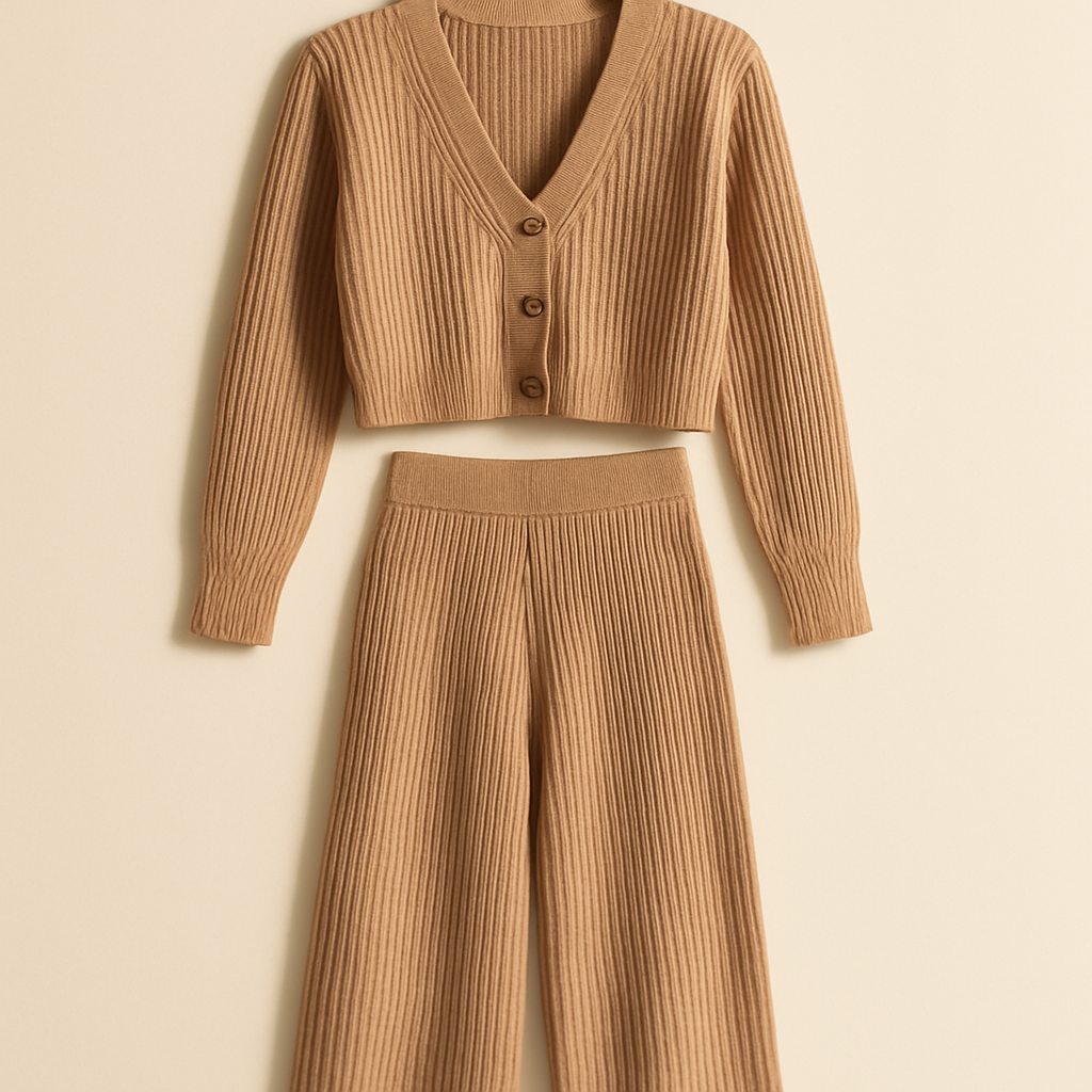 Ribbed Knit Co-ord Set