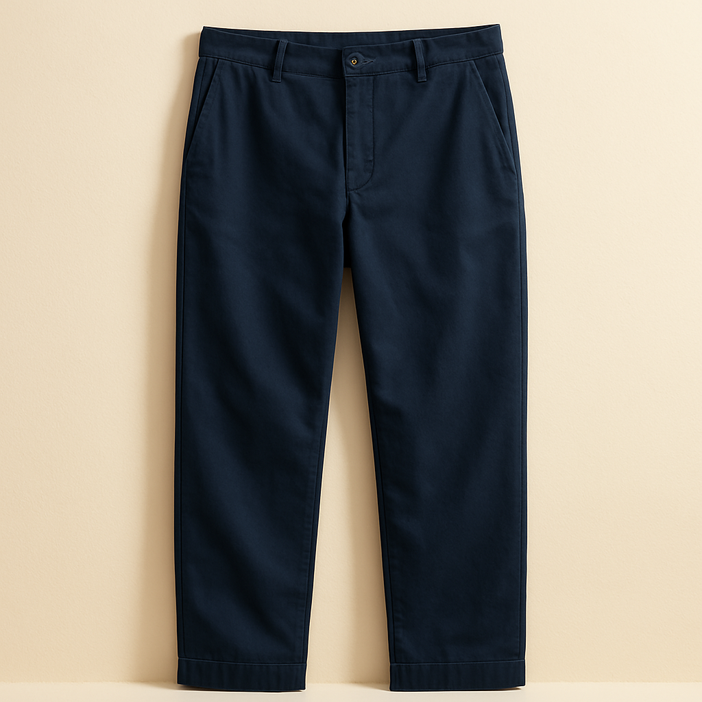 Relaxed Chino — Navy