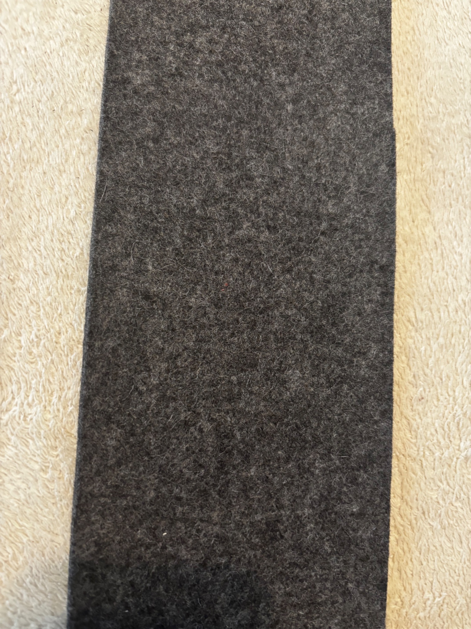 840 gsm wool felt texture close-up — natural fiber composition