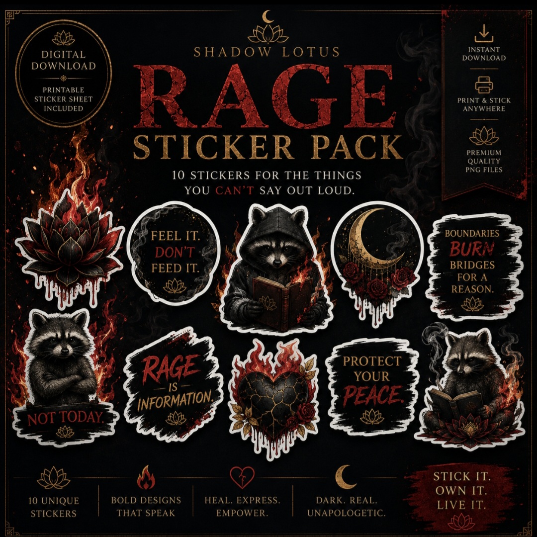 Rage Sticker Pack