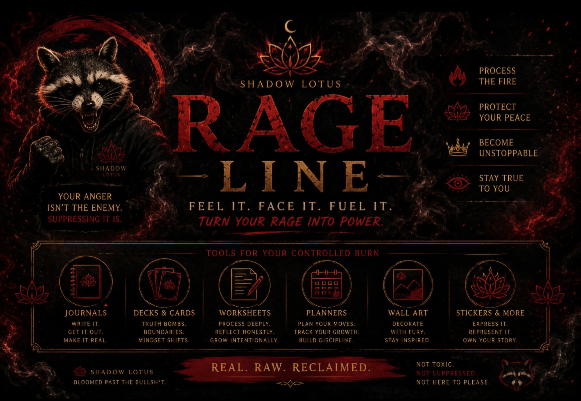 The Rage Line banner