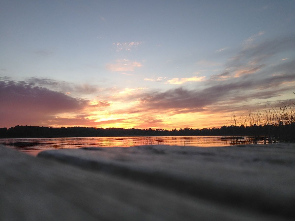 Minnesota Lake Sunset