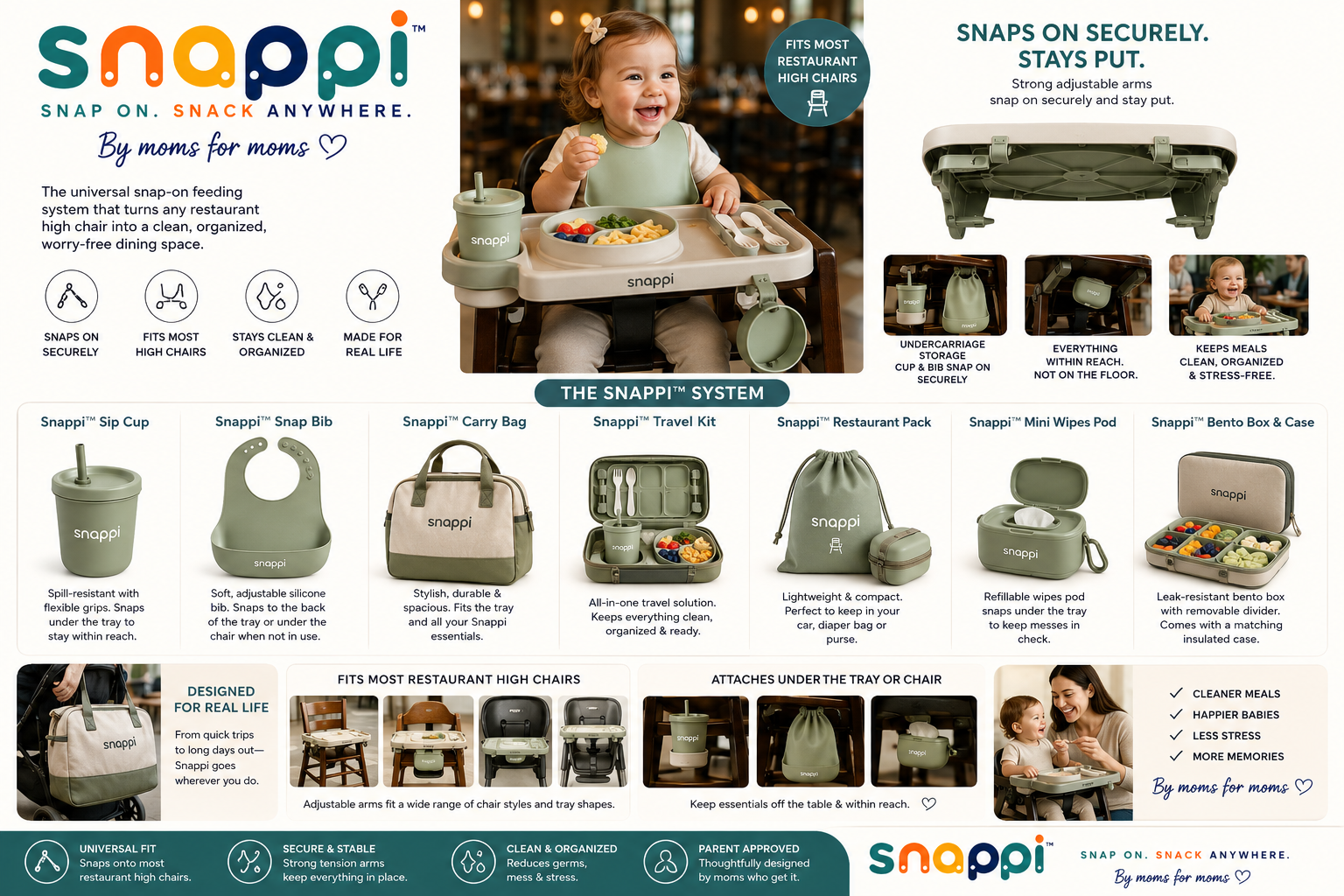SNAPPi Travel Feeding System