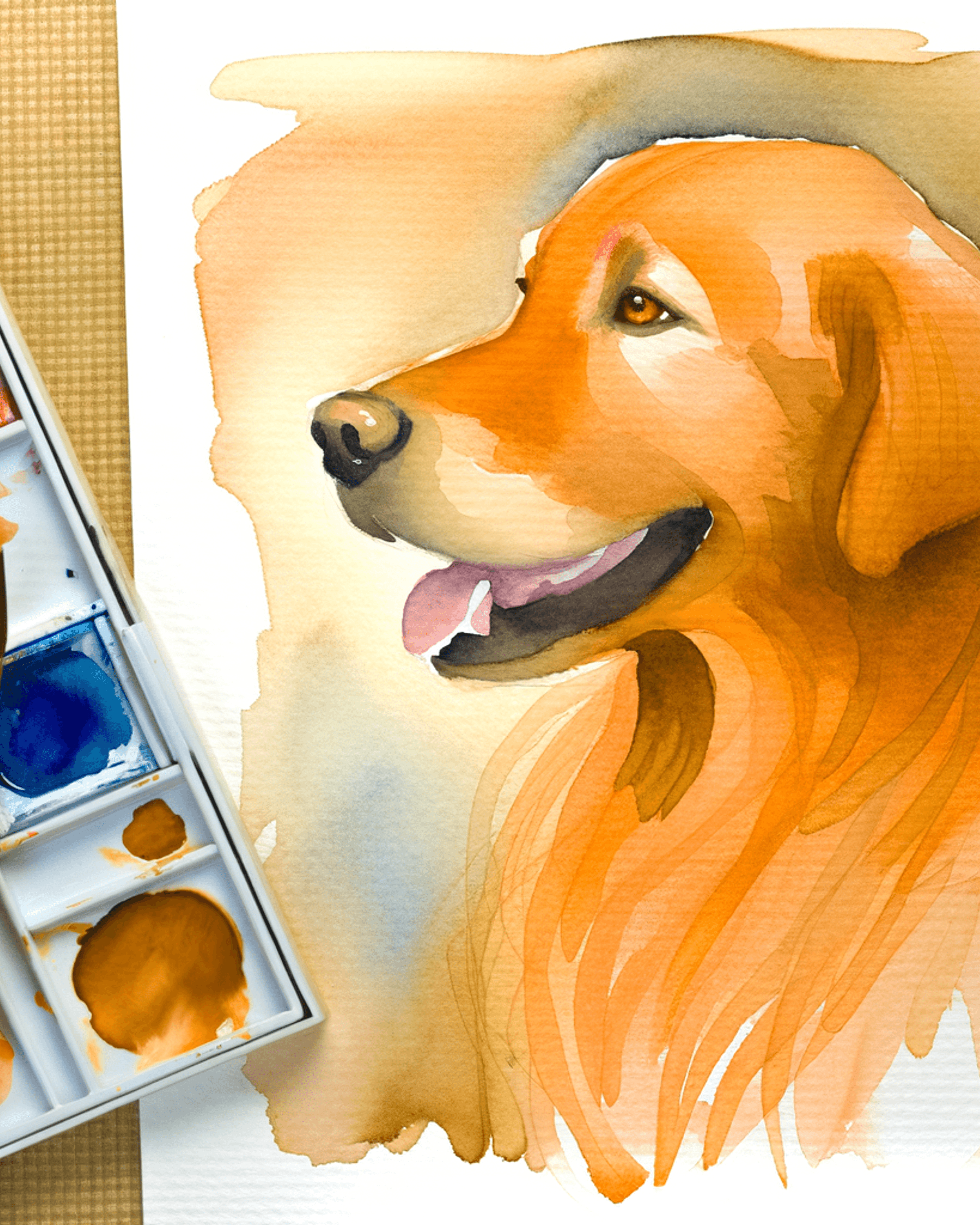 Watercolor style