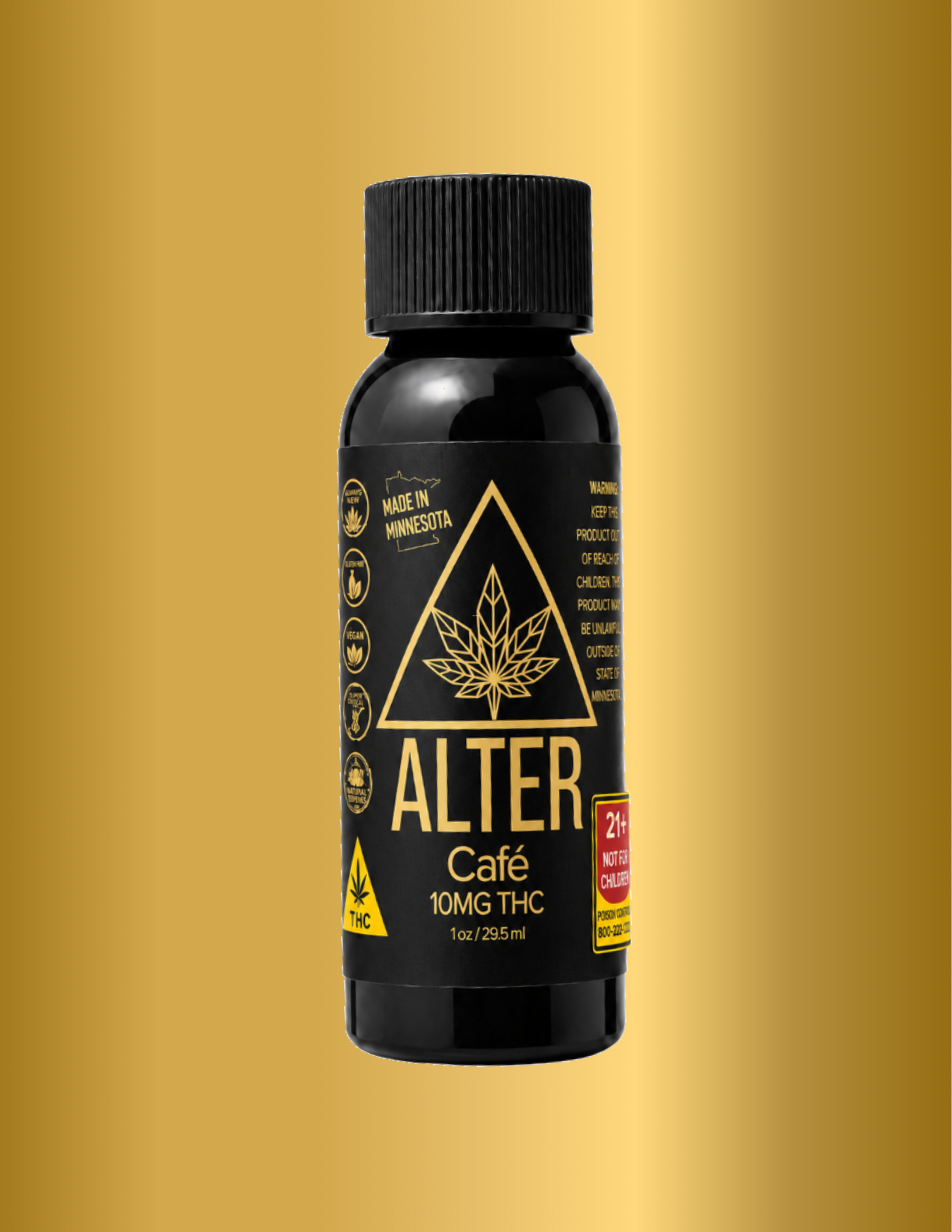 Alter Café THC Coffee Shot bottle
