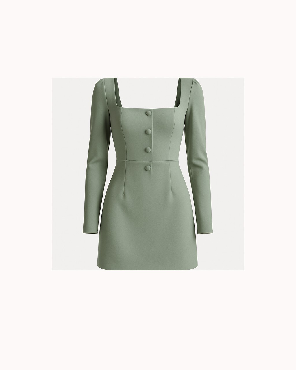 The Sage Mini Shirt Dress