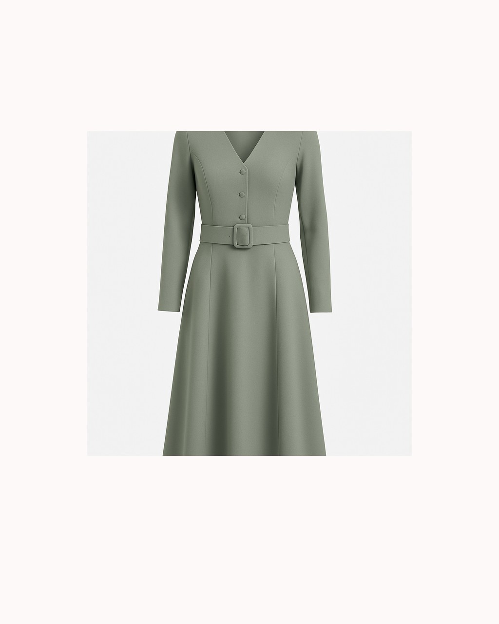 The Sage Wrap Midi