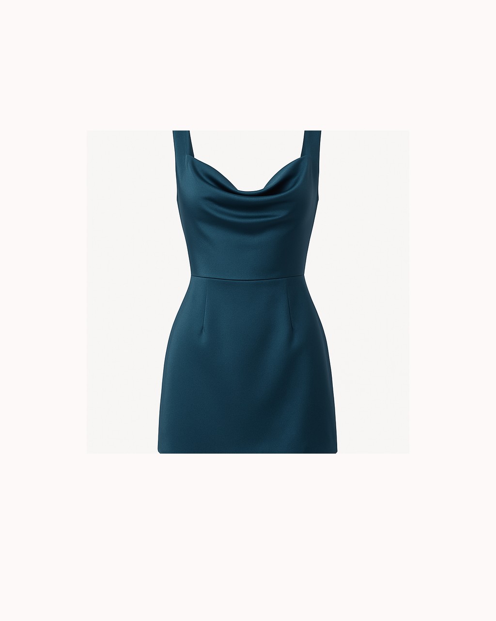 The Ocean Blue Sequin Mini