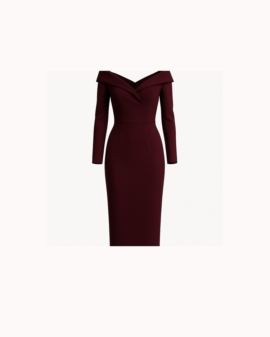 The Merlot Off-Shoulder