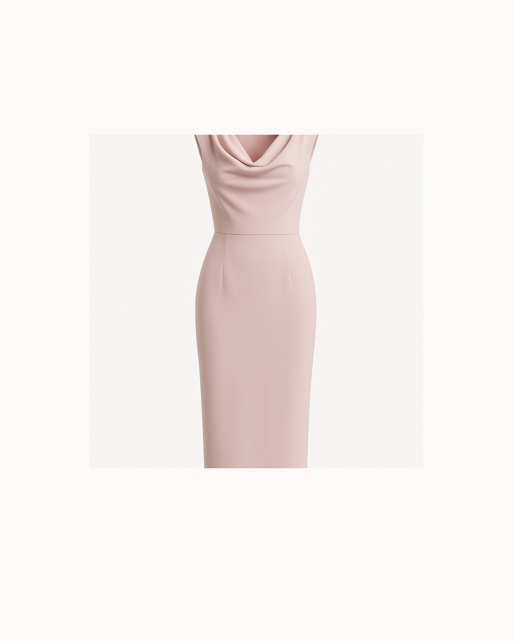 The Blush Cut-Out Midi