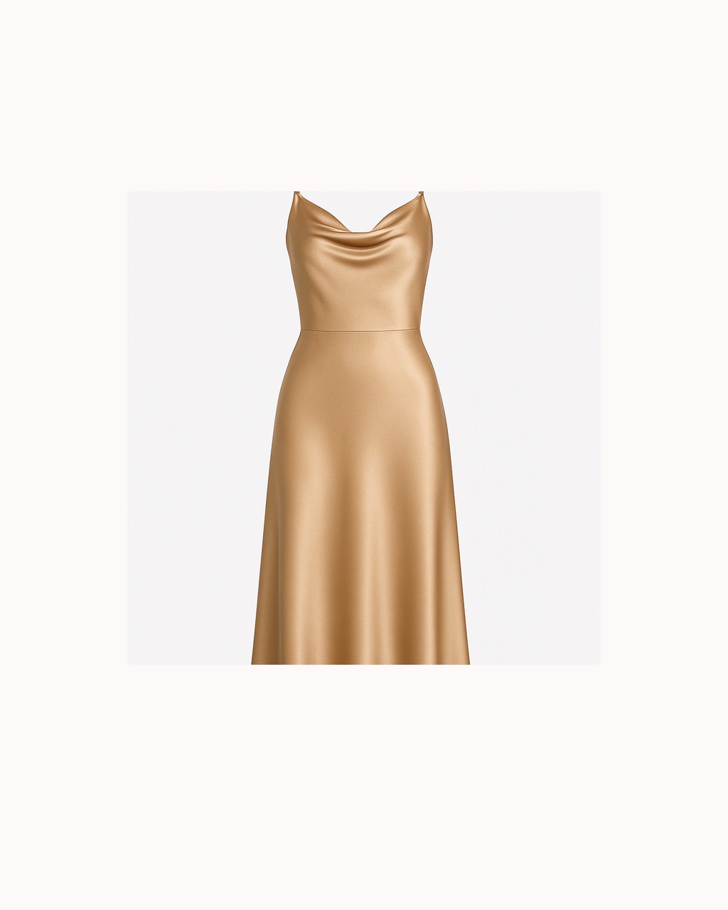 The Champagne Bodycon Midi