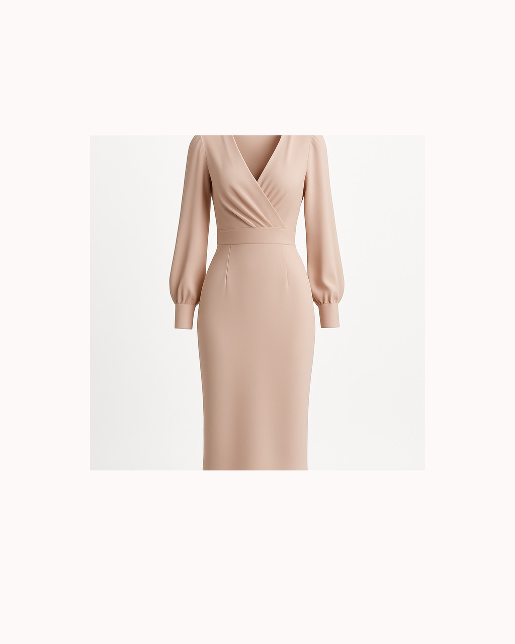 The Nude Illusion Dress