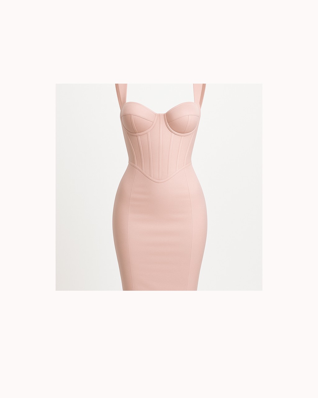 The Blush Corset Bodycon