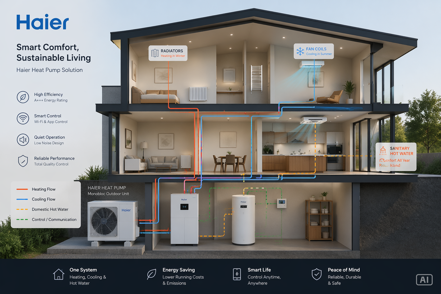 Confort thermique silencieux — LinkWarm