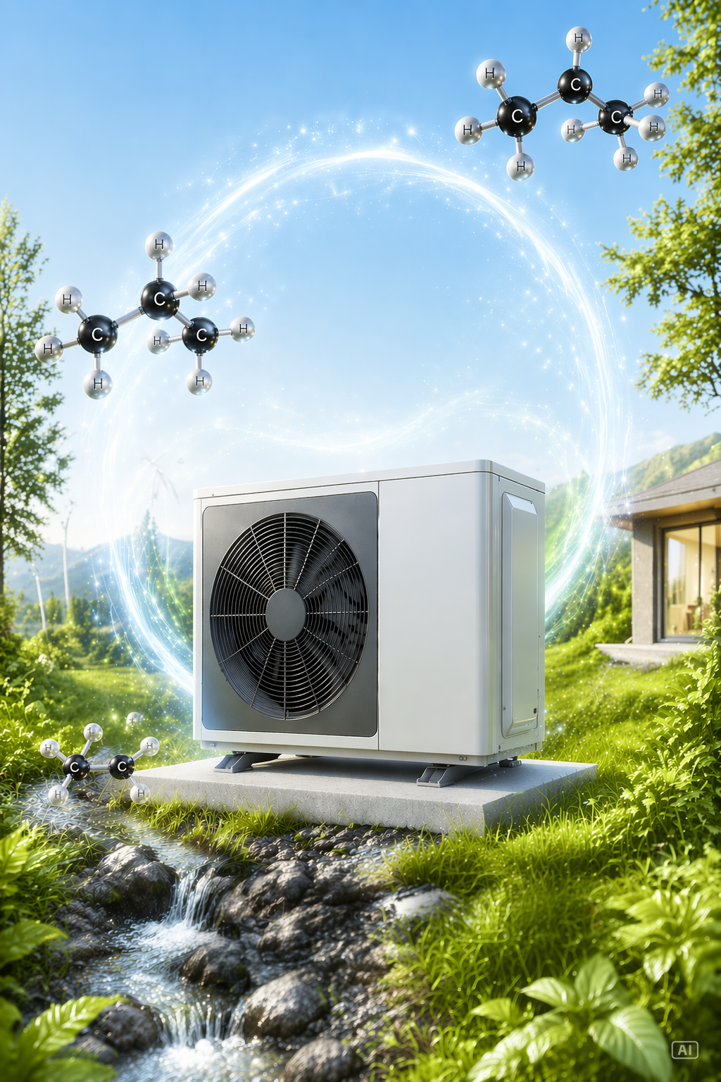 LinkWarm PAC en pleine nature avec fluide R290