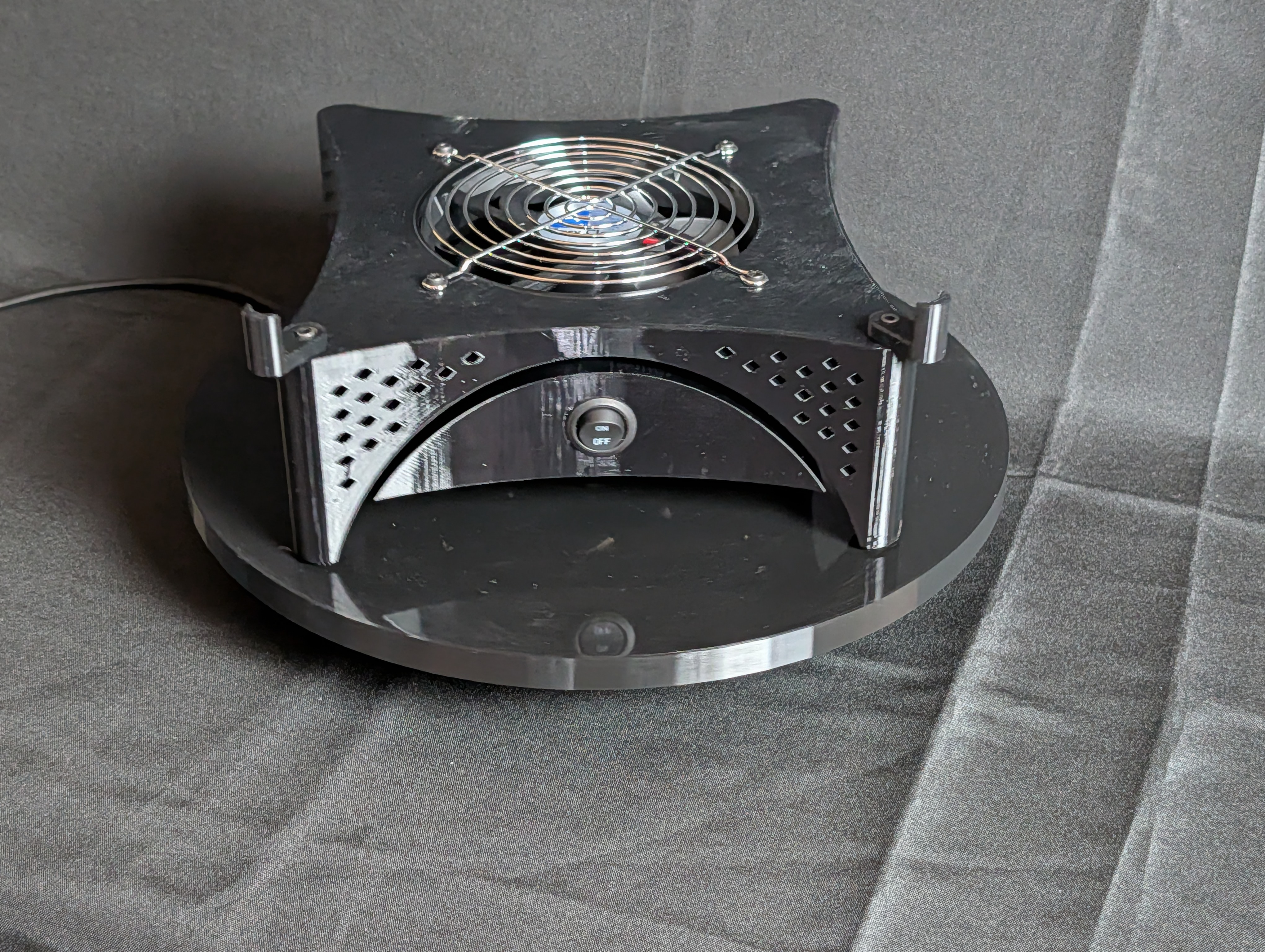 Helmet dryer base unit