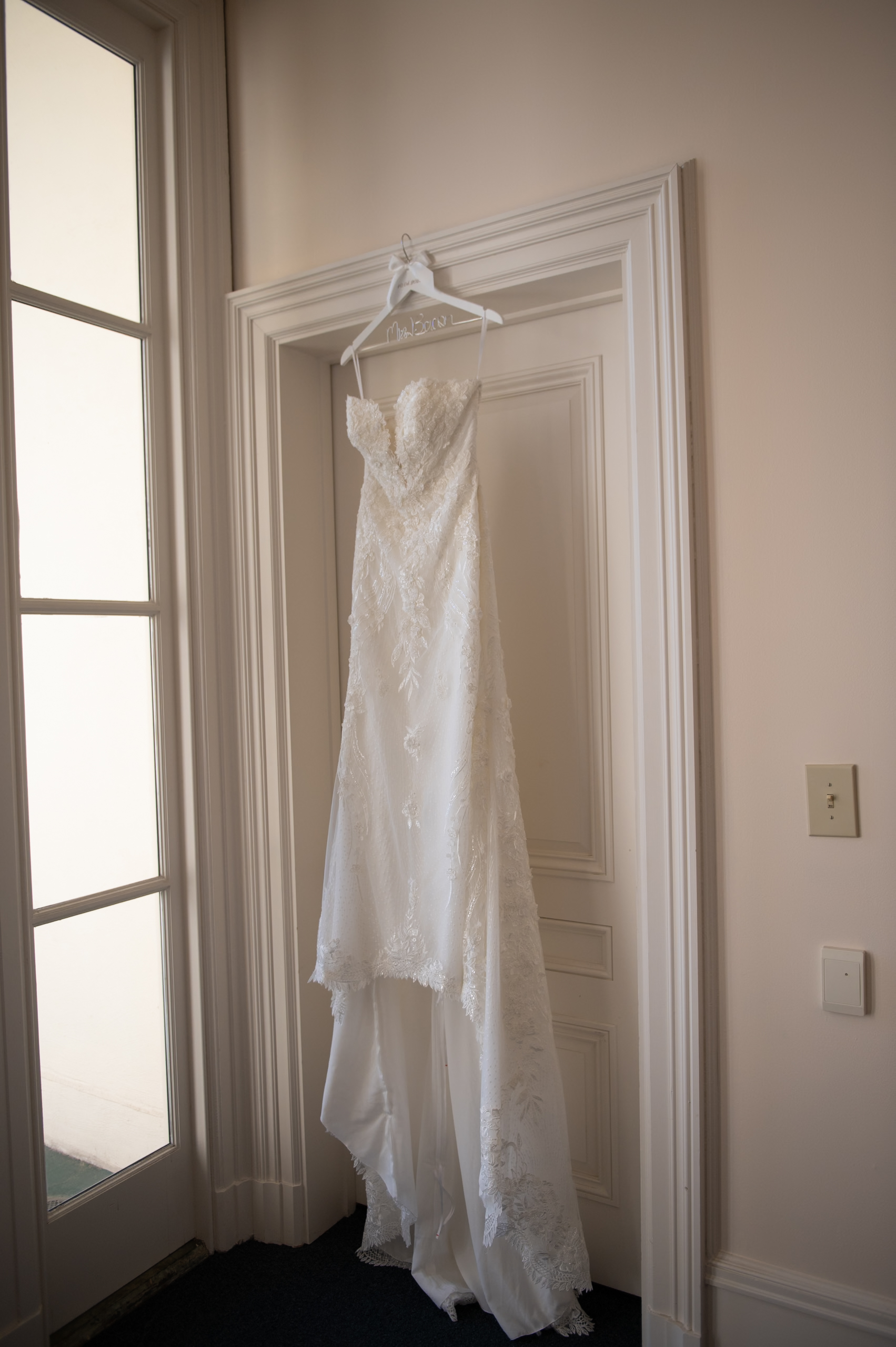 Wedding dress detail - unedited RAW