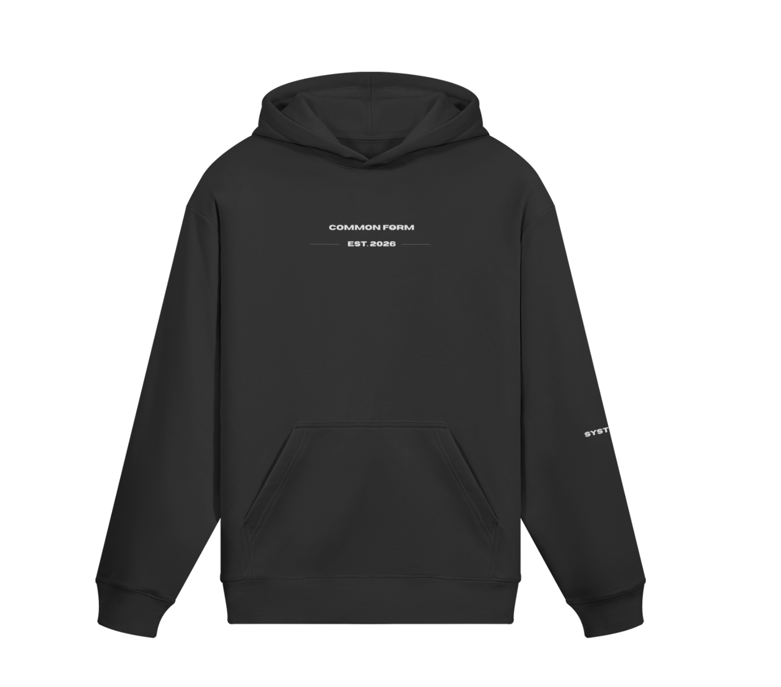 CORE HOODIE/01 — front