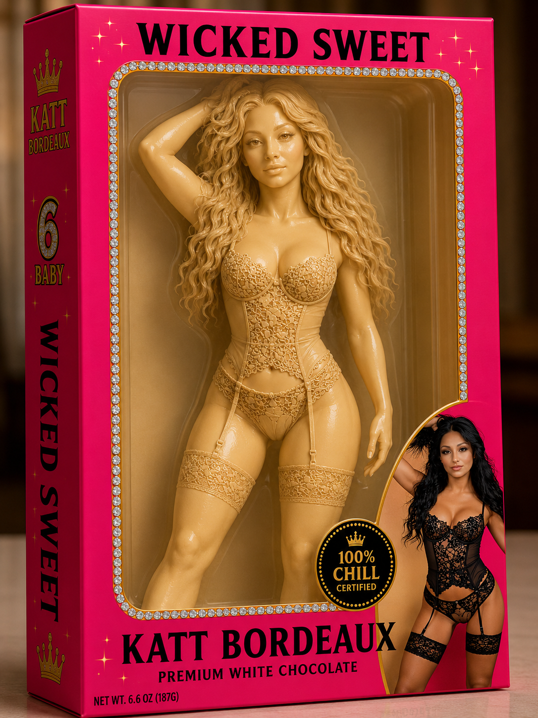 Chocolate sculpture — custom creation