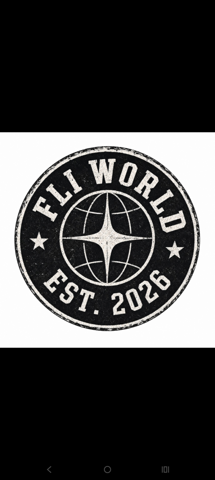 Fli World badge logo
