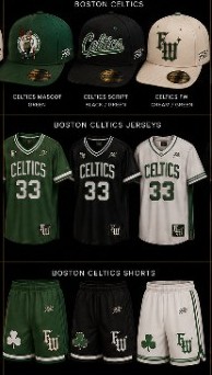 Boston Celtics Outfit Bundle