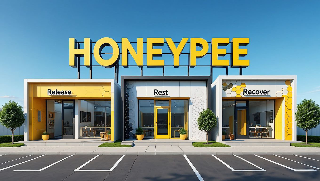 HoneyPee modular mobile comfort station