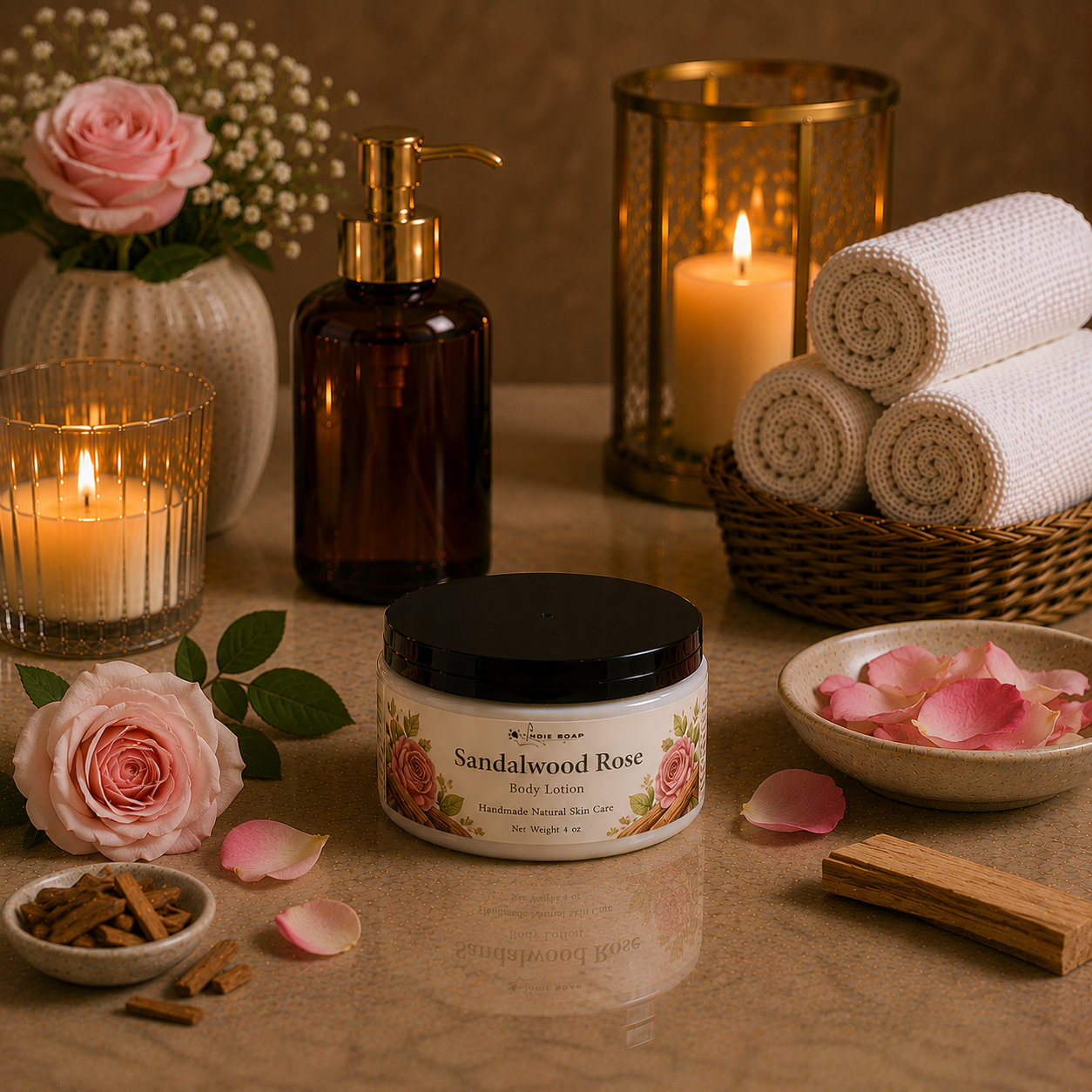 Sandalwood Rose