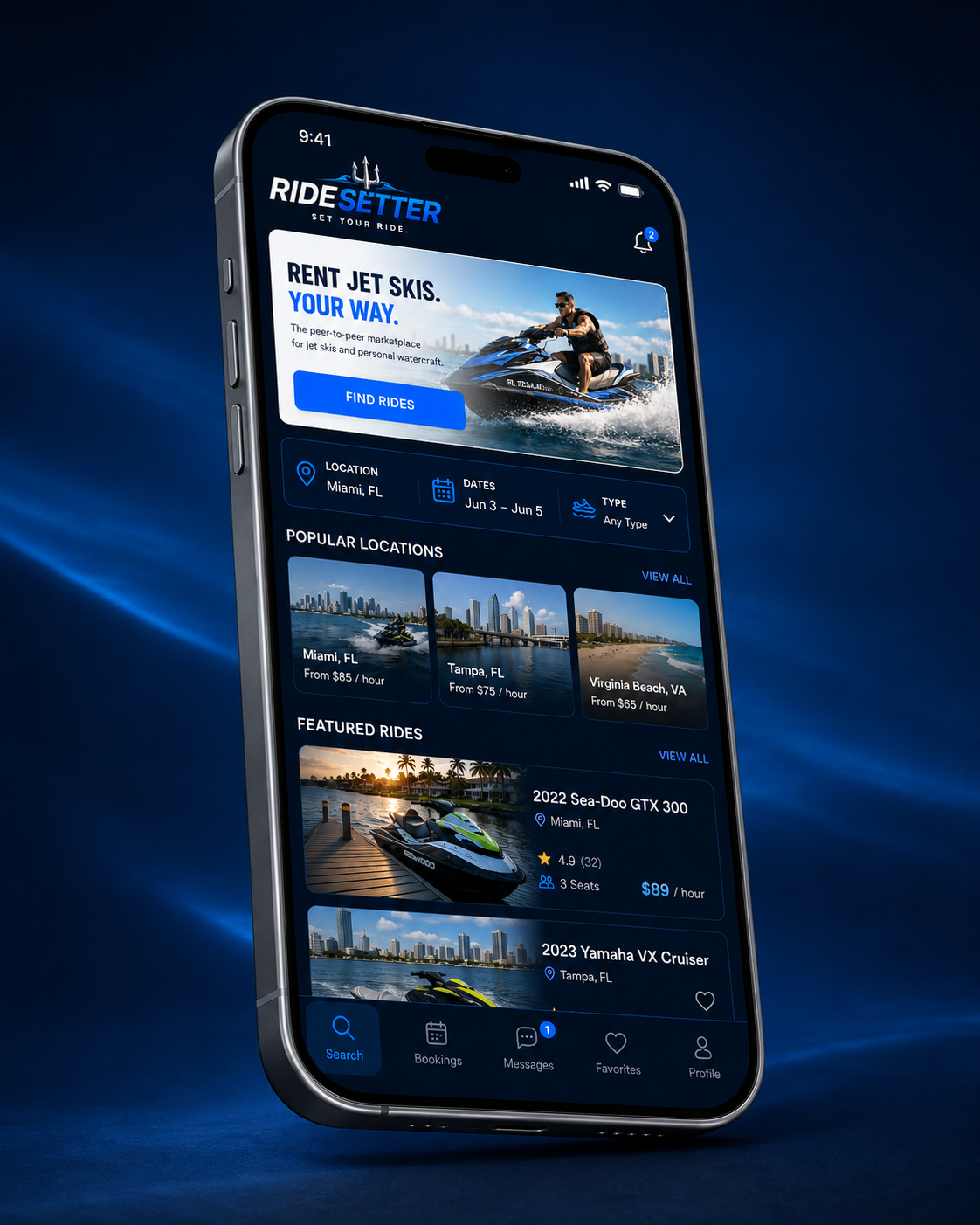 RideSetter App
