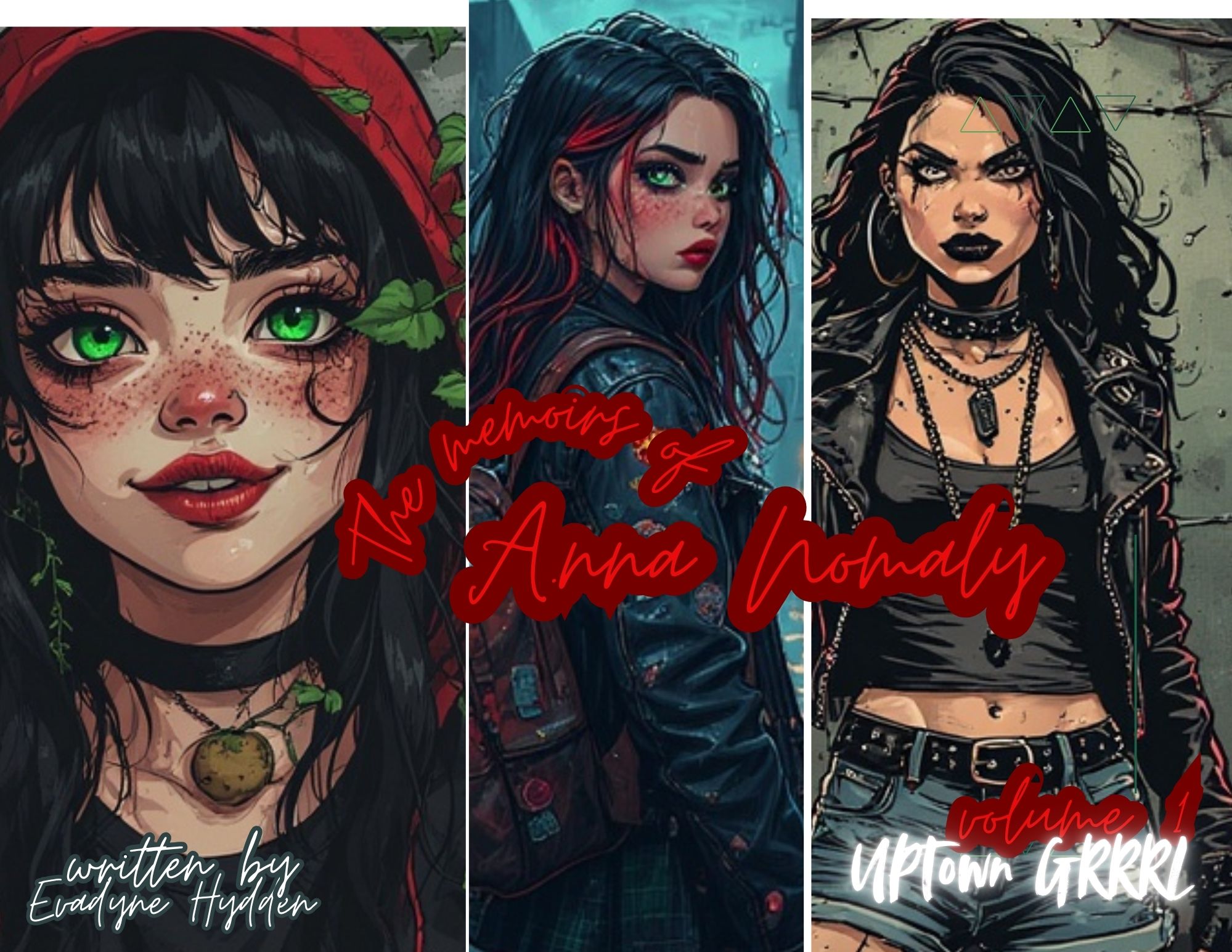 The Memoirs of Anna Nomaly — Carol-Ann child, teen punk, and comic-style punk rebel