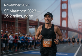 SF Marathon 2023 — 26.2 miles, done