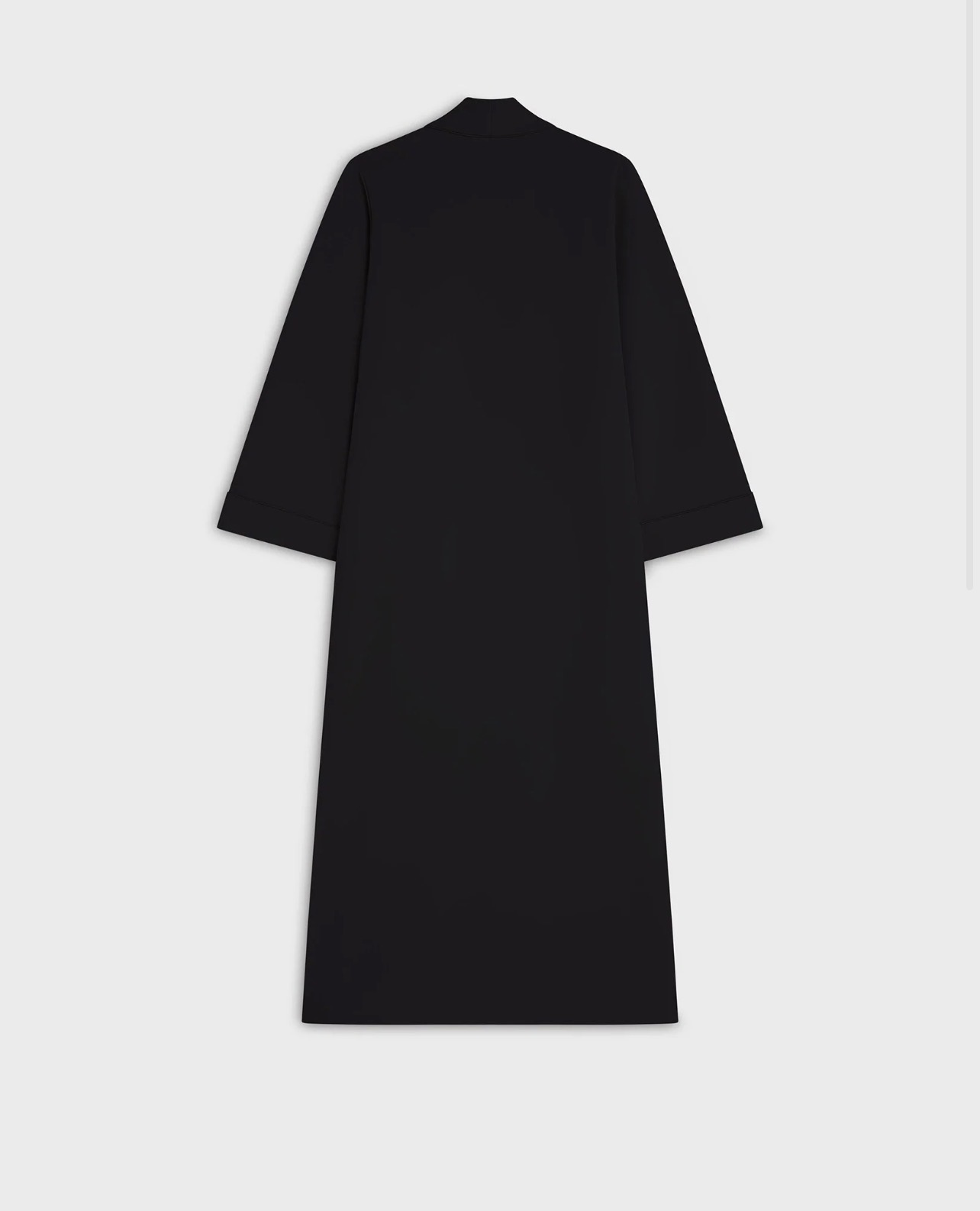 Abaya Classique — Sable, flat lay front