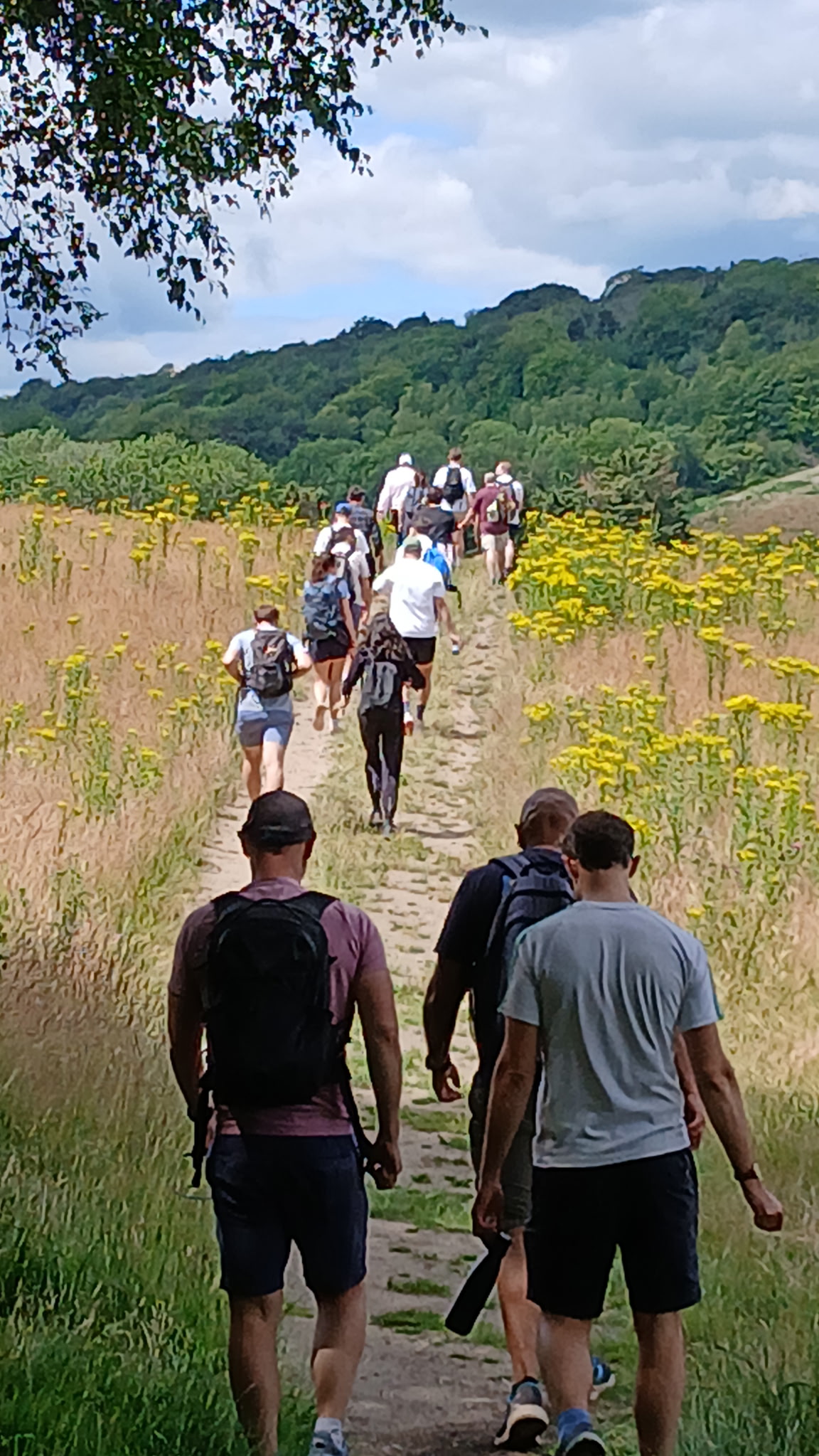 The Climb — a team walking together