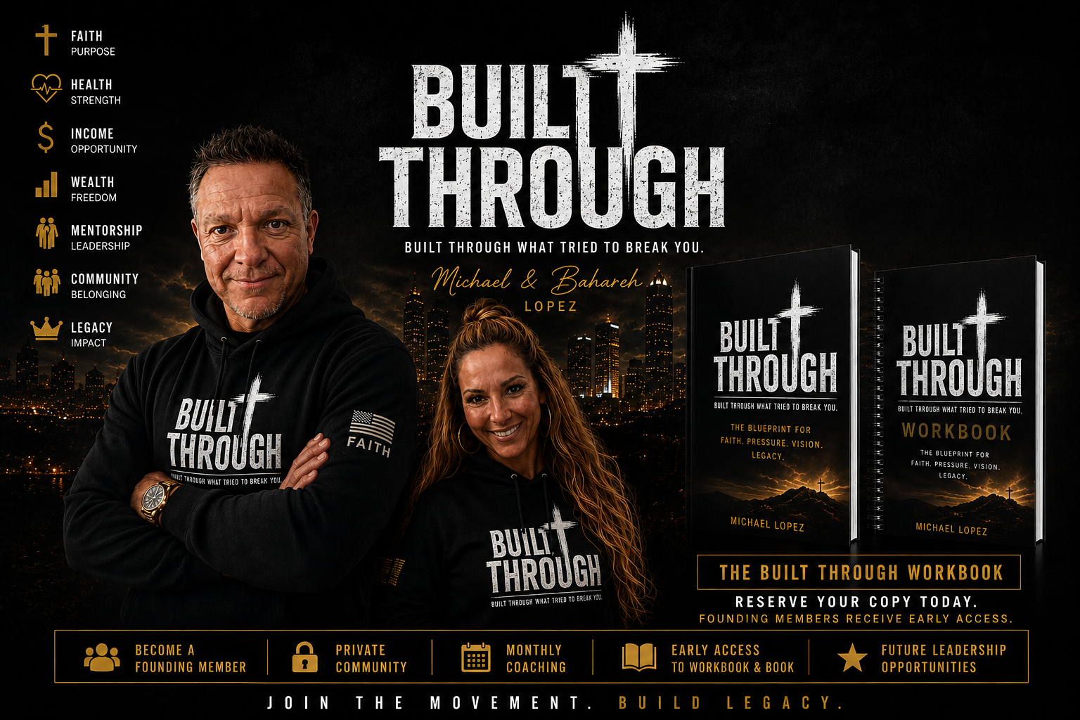Michael Lopez and Bahareh — Built Through