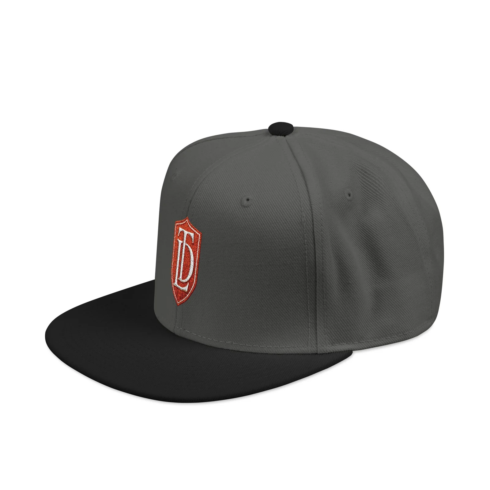 Snapback Cap - Orange Embroidery