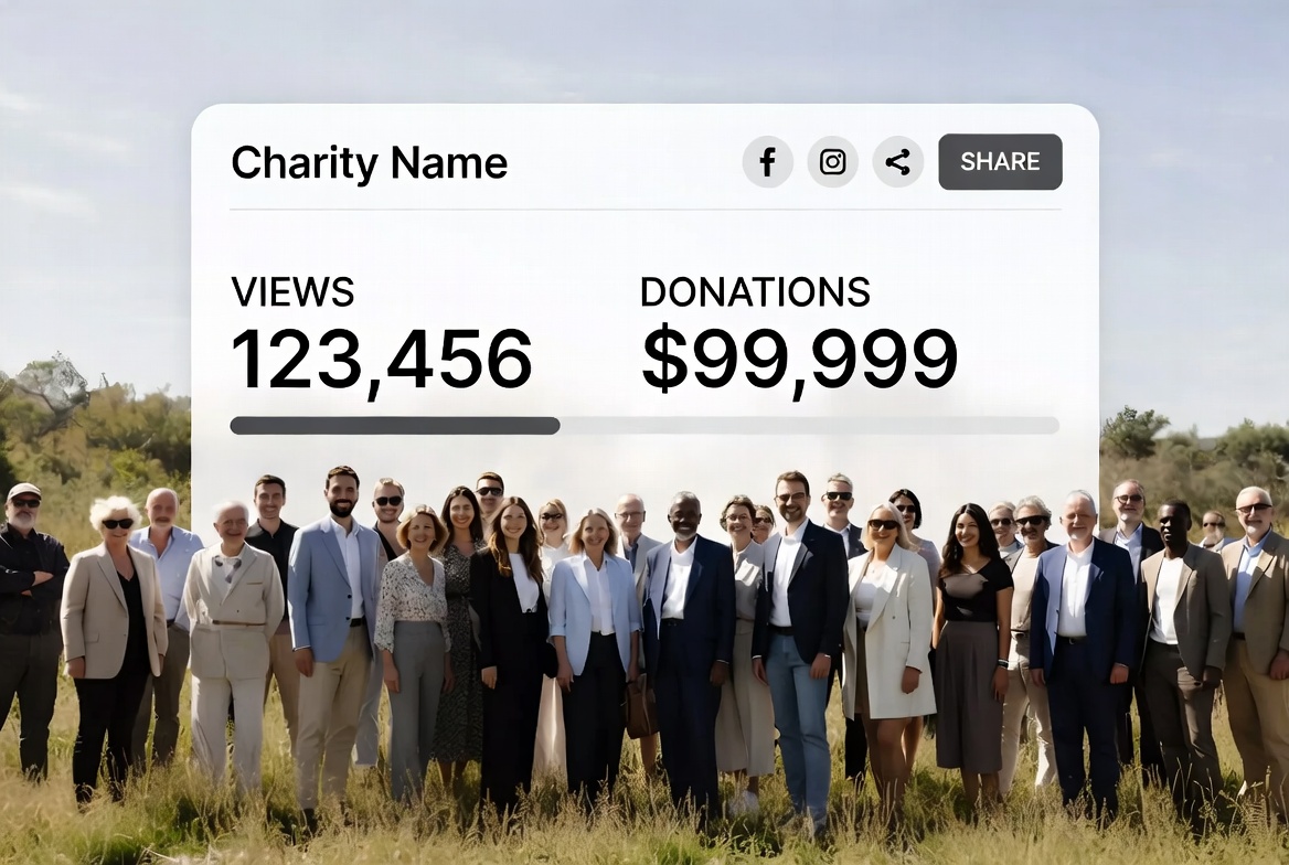 Non-Profit & Community website preview