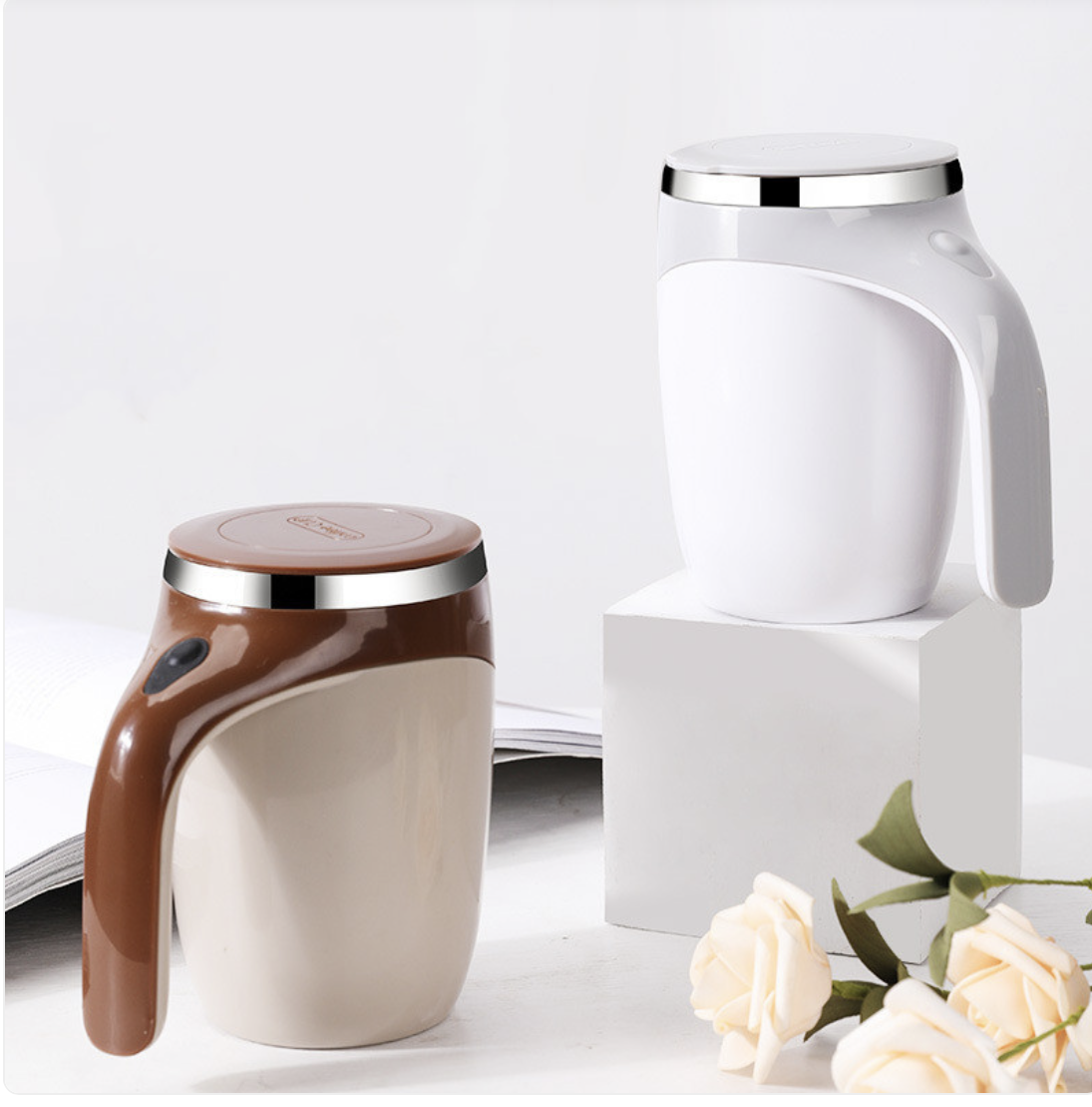 Mug auto-mélangeur USB