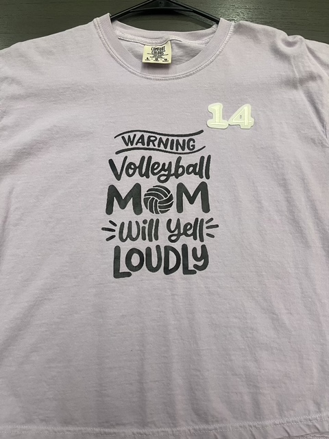 Warning Volleyball Mom Will Yell Loudly