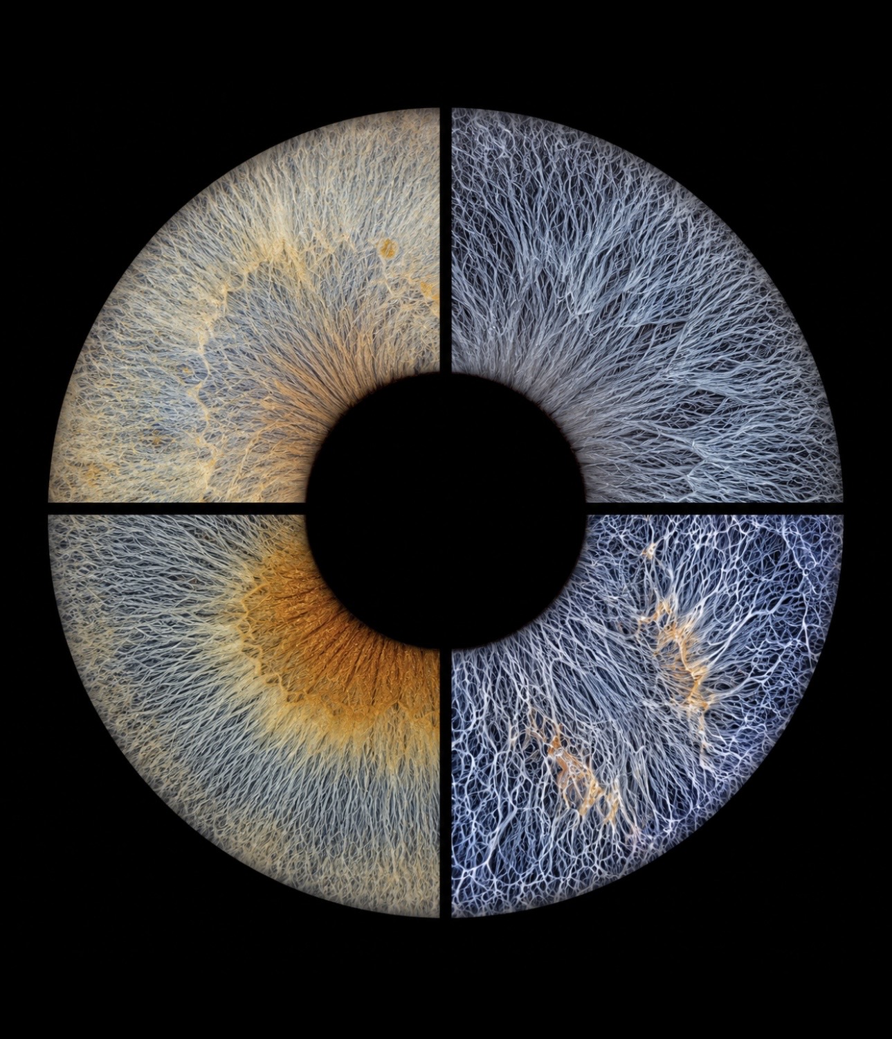 Four-quadrant detail