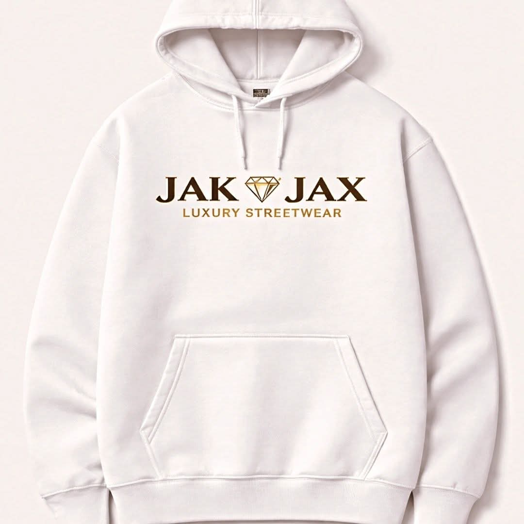 White Signature Hoodie