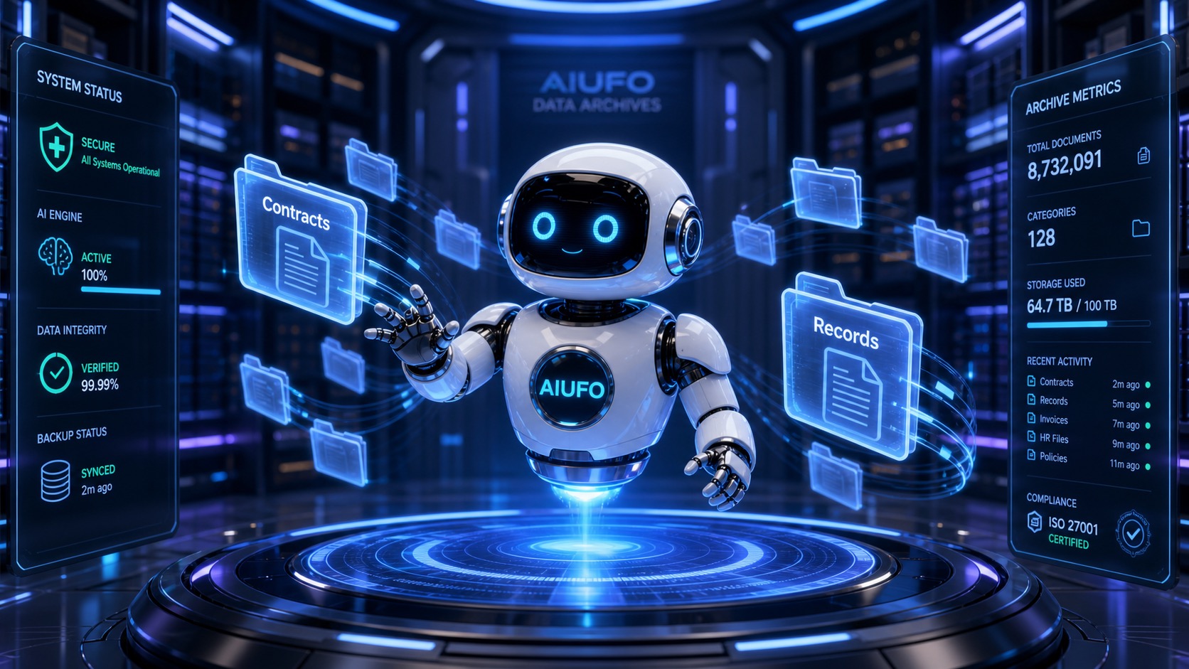AIUFO — AI Document Archive for Legal