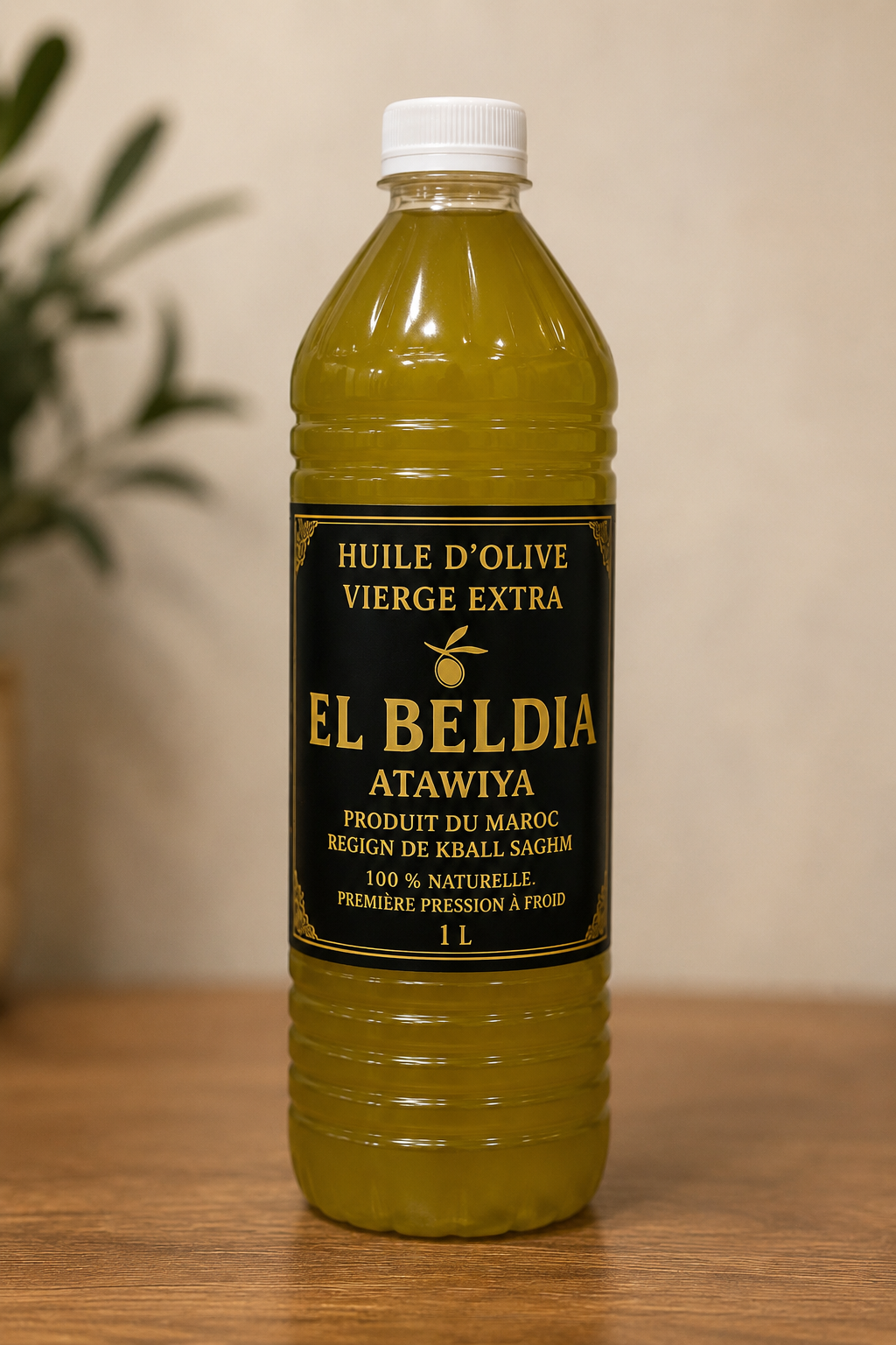 Beldia Attawia — Huile d'Olive Extra Vierge 1L