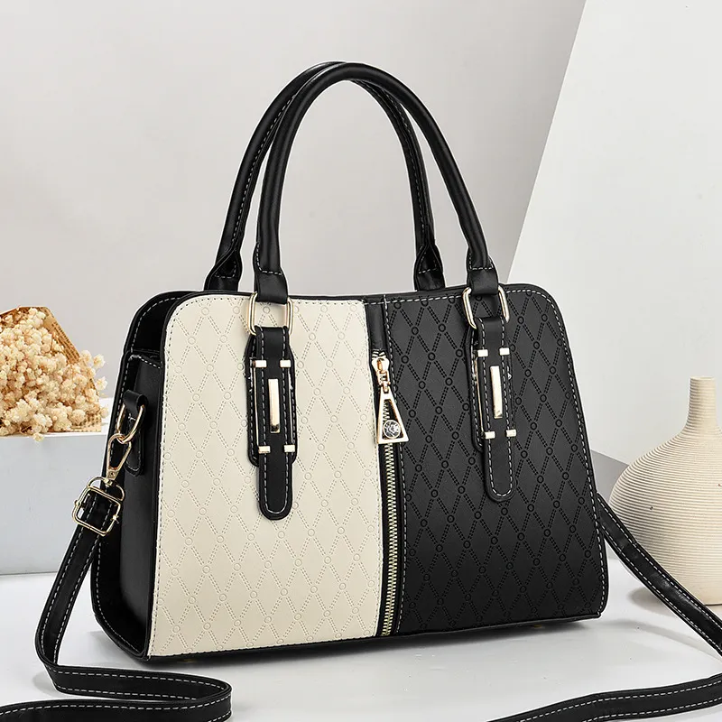 Noir Structured Satchel