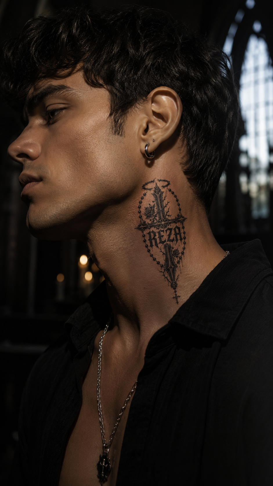 REZA placement — upper arm