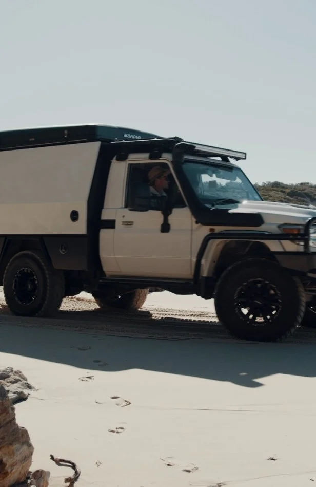 Single Cab Landcruiser campervan