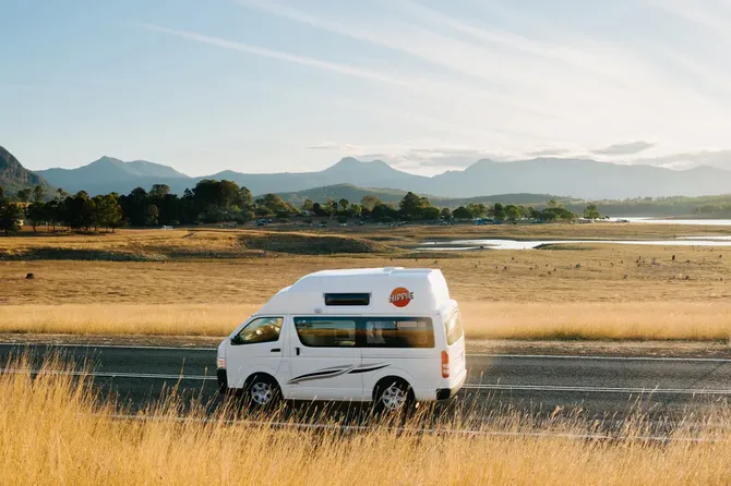 Hippie Hi-Top campervan