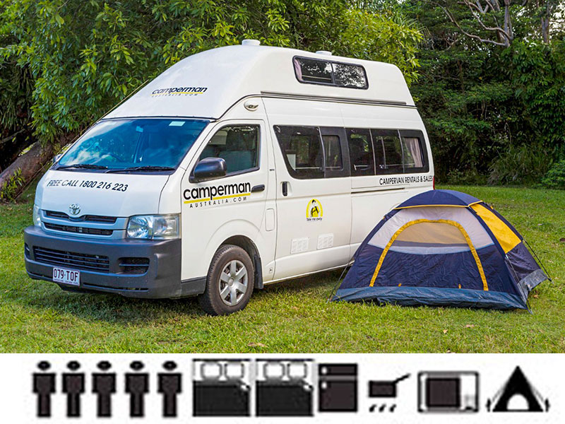 Paradise Family 5 campervan