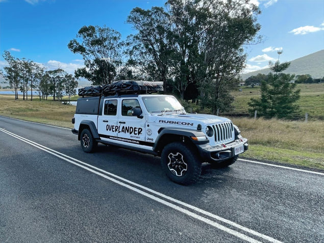 Jeep Gladiator Rubicon campervan