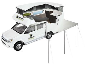 Bush Camper 4 Berth 4WD campervan