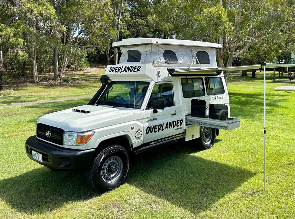Landcruiser Troopy campervan